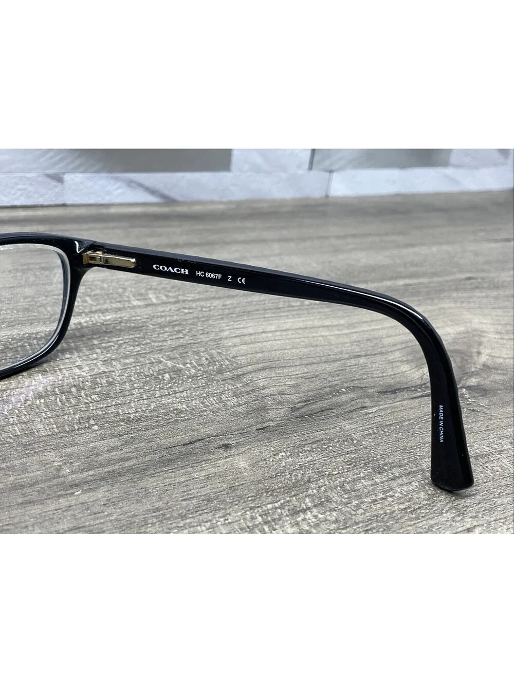 Coach optical black